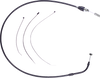DRAG SPECIALTIES Quick Connect Clutch Cable Upper - 41-1/4 inch Stainless Steel (Part #5323902HE)