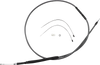 MAGNUM SHIELDING High-Efficiency Polished KARBONFIBR Clutch Cable – 74-11/16" (Part Number 722312HE)