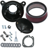 S&S CYCLE Super Stock™ Stealth Air Cleaner Kit - Black (Part #170-0300B)
