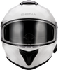 SENA OutForce Helmet Large Glossy White OUTFORCE-GW00L - Full Face Motorcycle Helmet with Bluetooth 5.0 and Advanced Ventilation System