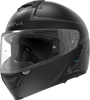 SENA Impulse Helmet Matte Black - Model IMPULSE-MB00M1 with 1.2 Mile Mesh Intercom Range and Bluetooth Connectivity
