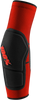100% Ridecamp Elbow Guards XL - Lightweight and Breathable Red/Black Protection