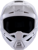 Alpinestars SM3 Helmet - Solid Gloss White XS (Part #8300326-2180-XS)