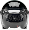 BILTWELL Tahoe™ Helmet - Solid Gloss Black, Small, Part 1008-101-502