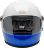 BILTWELL Gringo S Helmet - Apex White/Red/Blue - Extra Small (Part #1003-5124-501)