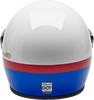BILTWELL Gringo S Helmet - Apex White/Red/Blue - Extra Small (Part #1003-5124-501)