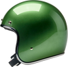 BILTWELL Bonanza Helmet in Metallic Irish Green - XS (Part No. 1001-3117-201)