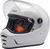 BILTWELL Lane Splitter Helmet - Gloss White - Small (Part #1004-104-502)