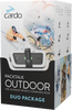 CARDO Packtalk Outdoor Duo White Bluetooth Intercom System with JBL Audio - Part SP000110