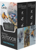 CARDO Packtalk Outdoor Duo Black – Wireless Bluetooth Intercom for Snow and Off-Road Adventures