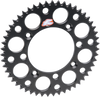 RENTHAL Aluminum Rear Sprocket for Yamaha 150U-520-50GBBK, 50 Tooth, Black