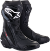 Alpinestars Supertech R Motorcycle Boots - Black, US 11.5 / EU 46, Part 2220021-10-46