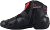 Alpinestars SMX1-R V2 Motorcycle Boots - Black/Red, US 12.5 / EU 48, Part Number 2224021-13-48