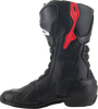 Alpinestars SMX-6 V3 Drystar® Motorcycle Boots - Black/Red, US 10.5 / EU 45