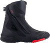 Alpinestars RT-7 Drystar® Boots - Black and Red, US 9.5 / EU 44, Part Number 2443023-13-44