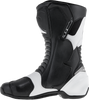 Alpinestars SMX-S Motorcycle Boots - Black/White US 11.5 / EU 46, Part 2223517-12-46