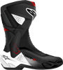 Alpinestars SMX-6 V3 Motorcycle Racing Boots - Black/White/Red Graphic US 9.5 / EU 44