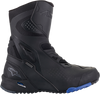 Alpinestars RT-8 Gore-Tex® Motorcycle Boots - Black/Blue, US 6 / EU 39