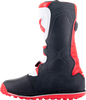 Alpinestars Tech-T Boots in Red/Black/White – US 12 / EU 47, Part Number 2004017-3016-12