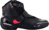 Alpinestars Stella SMX-1 R V2 Vented Boots - Black/Pink US 6 / EU 37 - Part 2224121-1839-37