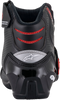 Alpinestars SMX1-R V2 Motorcycle Racing Boots - Black/Red, US 6.5 / EU 40, Part #2224021-13-40