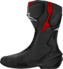 Alpinestars SMX-6 V3 Motorcycle Racing Boots - Black, Silver, Red - US 10.5 / EU 45