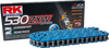 RK 530 ZXW Drive Chain with 170 Links - High-Performance Blue Chain for Extreme Conditions