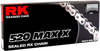 RK Max X 520 Chain - 150 Links - Black & Gold 520MAXX-150-BG by RK