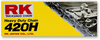 RK M420H Heavy-Duty Motorcycle Chain - 130 Links