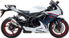 Yoshimura 11750BP521 Street AT2 Exhaust with Carbon Fiber End Cap
