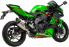 Yoshimura 14720BP520 Street AT2 SS SS CF Exhaust for Kawasaki