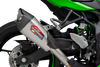 Yoshimura 14720BP520 Street AT2 SS SS CF Exhaust for Kawasaki