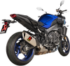 AKRAPOVIC Slip-On Line Muffler for Yamaha Y10SO20 - Titanium with Carbon Fiber Heat Shield