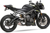 Yoshimura 19680BP521 Street At2 Works Slip-On Exhaust with Carbon Fiber End Cap