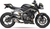 Yoshimura 19680BP521 Street At2 Works Slip-On Exhaust with Carbon Fiber End Cap