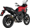 AKRAPOVIC Slip-On Line Muffler for Honda NX500 - Carbon Fiber S-H5SO5-HRC