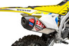 Yoshimura RS-12 Signature Series Exhaust System for Dirt Bikes with Carbon Fiber End Cap (Part Number 219220S320)