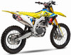 Yoshimura RS-12 Signature Series Exhaust System for Dirt Bikes with Carbon Fiber End Cap (Part Number 219220S320)