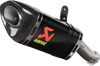 AKRAPOVIC Slip-On Line Muffler Carbon Fiber for CFMOTO 450SR/NK – Part Number S-CF4SO1-APC