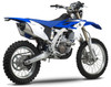 Yoshimura RS-4 Header/Canister/End Cap Exhaust System with SS Al CF - Part 234700D320
