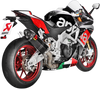 AKRAPOVIC Carbon Fiber Slip-On Muffler for Aprilia S-A10SO8-RC