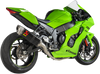 AKRAPOVIC Race Exhaust for Kawasaki Ninja ZX-10RR - Carbon Fiber S-K10R10-RC
