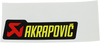 AKRAPOVIC Replacement Sticker P-HST12AL - Authentic OEM Decal for Exhaust Systems