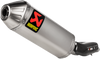 AKRAPOVIC Slip-On Line Muffler for Yamaha Ténéré 700 - Titanium - Part S-Y7SO2-HFTT