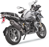 AKRAPOVIC Slip-On Line Muffler for BMW R1200GS/Adventure - Black Titanium - Part S-B12SO16-HAABL