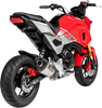 AKRAPOVIC Race Exhaust for Honda CBR125R - Titanium S-H125R6-ASZT/1