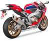 AKRAPOVIC Race Exhaust for Kawasaki H2R - Stainless Steel and Titanium S-H10R8-APLT
