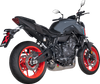 AKRAPOVIC Racing Line Exhaust System for Yamaha MT-07/XSR 700 - Titanium, Part S-Y7R8-HEGEHT/1