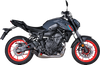 AKRAPOVIC Racing Line Exhaust System for Yamaha MT-07/XSR 700 - Titanium, Part S-Y7R8-HEGEHT/1