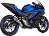 AKRAPOVIC Slip-On Line Muffler with Titanium End Cap for High Performance Vehicles (Part S-Y3SO6-IVOSS)
